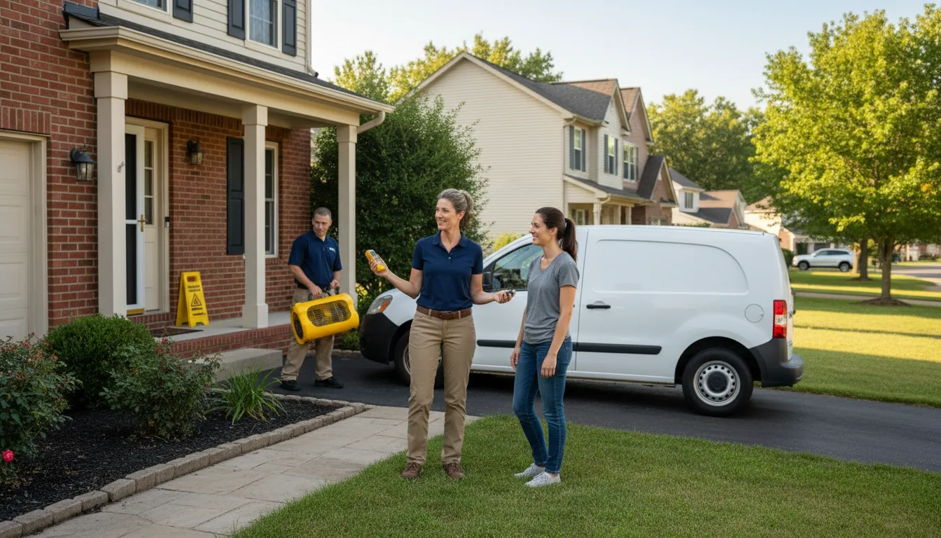 Water restoration image for Dehumidification And Cleanup Services in New Llano, LA